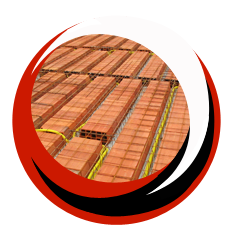 Lajes treliçadas com cerâmica